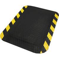 Hog Heaven Mat, Diamond, 2' x 3' x 5/8", Black/Yellow, Nitrile Northern Industrial Supply Inc.