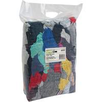 Recycled Material Wiping Rags, Cotton, Mix Colours, 10 lbs. Northern Industrial Supply Inc.