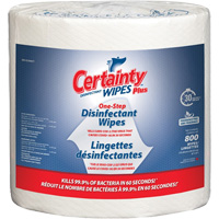 Plus Disinfectant Wipes, 7-9/10" x 5-9/10", 800 Count Northern Industrial Supply Inc.