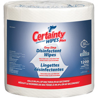 Plus Disinfectant Wipes, 8" x 6", 1200 Count Northern Industrial Supply Inc.