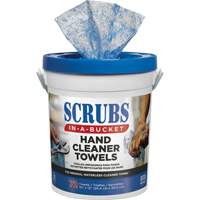 Serviettes nettoyantes pour les mains, 72 lingettes, 12" x 10" Northern Industrial Supply Inc.