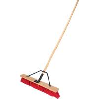 Balai-brosse &agrave; manche renforc&eacute;, 24", Moyen, Soies PVC Northern Industrial Supply Inc.