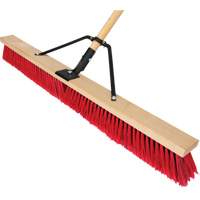 Balai-brosse &agrave; manche renforc&eacute;, 36", Moyen, Soies PVC Northern Industrial Supply Inc.