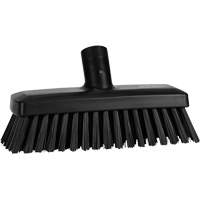 Balai compact pour murs et terrasses, Crins Ferme, 8-9/10", Polyester/Polypropyl&egrave;ne, Noir Northern Industrial Supply Inc.