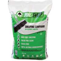 Pine Sweep Biodegradable Sweeping Compound, Bag, 44 lbs. (20 kg) Northern Industrial Supply Inc.