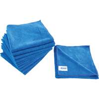 Chiffon de d&eacute;poussi&eacute;rage et nettoyage, Microfibre, Bleu Northern Industrial Supply Inc.