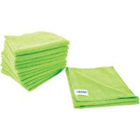 Chiffon de d&eacute;poussi&eacute;rage et nettoyage, Microfibre, Vert Northern Industrial Supply Inc.