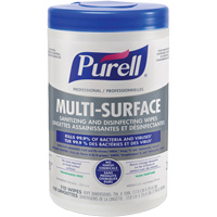 Professional Multi-Surface Sanitizing & Disinfecting Wipes, 7" x 10", 110 Count Northern Industrial Supply Inc.