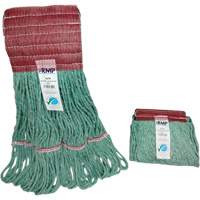 Wide-Band Mop Head, Antimicrobial/Floor Finishing/Specialty, Cotton/Rayon/Synthetic, Loop Style Northern Industrial Supply Inc.