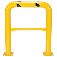 High Profile Machinery Guards, 3' W x 3.5' H, Yellow Northern Industrial Supply Inc.