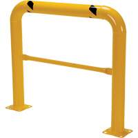 High Profile Machinery Guards, 4' W x 3.5' H, Yellow Northern Industrial Supply Inc.