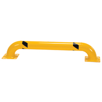 Low Profile Rack Guards, 4' W x 0.75' H, Yellow Northern Industrial Supply Inc.