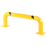 Low Profile Rack Guards, 4' W x 1.4' H, Yellow Northern Industrial Supply Inc.