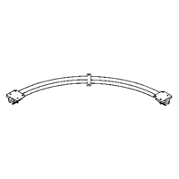 Ceiling Mounted 90° Curved Curtain Partition Track, 3' L Northern Industrial Supply Inc.