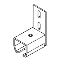 Curtain Partition Wall Mount End Connector Northern Industrial Supply Inc.