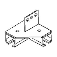Raccord pour joint d'angle de 90° pour murs-rideaux mont&eacute;s sur poutre Northern Industrial Supply Inc.