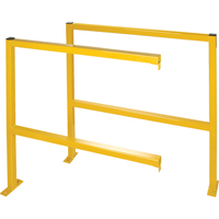 Perimeter Guards - Tubular Style, 48" W x 49-1/2" H, Yellow Northern Industrial Supply Inc.