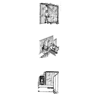 Strip Curtain Doors, 4' x 7' Door Opening, 8" Strip Width, 0.080" Strip Thickness Northern Industrial Supply Inc.