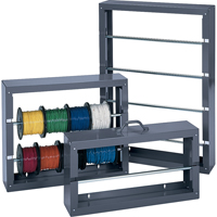 Wire Spool Rack - 2 Rod, Starter, 6" W x 26-1/8" D x 21-1/2" H Northern Industrial Supply Inc.