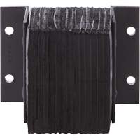 Laminated Dock Bumpers, Horizontal, Rubber, 12" W x 4" D x 10" H Northern Industrial Supply Inc.