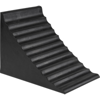 Cale de roue, 9-7/8" x 7-1/8" x 7-1/2", Noir Northern Industrial Supply Inc.