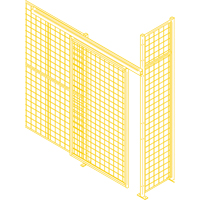 Composantes pour partitions & cloisons grillag&eacute;es - Quincaillerie Northern Industrial Supply Inc.