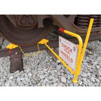 Single Rail Chock With Flag Rail Combo Northern Industrial Supply Inc.