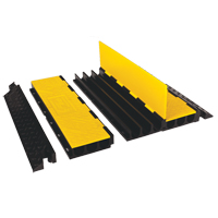 Ensemble de protection de c&acirc;bles Yellow Jacket, 3 canaux, 36" lo x 18,5" la x 3" h Northern Industrial Supply Inc.