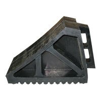 Cale de roue, 10-5/8" x 7" x 4-1/2", Noir Northern Industrial Supply Inc.