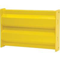 Industrial Safety Guard Rail, Steel, 19" L x 12" H, Safety Yellow Northern Industrial Supply Inc.