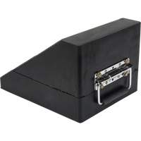 Cale de roue, 10-5/8" x 8-5/8 x 7", Noir Northern Industrial Supply Inc.