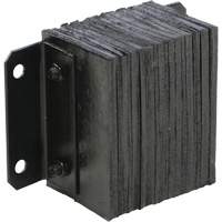 Laminated Dock Bumper, Horizontal, Rubber, 12" W x 6" D x 10" H Northern Industrial Supply Inc.