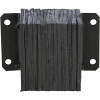 Laminated Dock Bumper, Horizontal, Rubber, 12" W x 6" D x 10" H Northern Industrial Supply Inc.