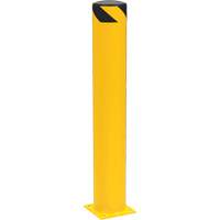 Safety Pipe Bollard, Steel, 42" H x 6-5/8" W, Yellow Northern Industrial Supply Inc.