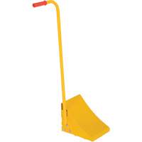 Cale de roue avec poign&eacute;e ergonomique, Acier, Jaune, 8" la x 10-3/4" p x 9-1/8" h Northern Industrial Supply Inc.