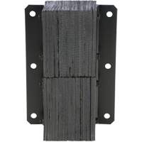 Laminated Dock Bumper, Vertical, Rubber, 13-1/4" W x 4-1/2" D x 20" H Northern Industrial Supply Inc.