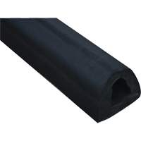 Extruded Rubber Bumper, Rubber, 4-1/8" W x 120" L x 3-7/8" D Northern Industrial Supply Inc.