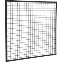 Wire Mesh Partition Panel, 4' H x 4' W Northern Industrial Supply Inc.