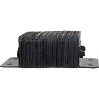 Laminated Dock Bumpers, Horizontal, Rubber, 12" W x 4" D x 10" H Northern Industrial Supply Inc.