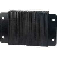 Laminated Dock Bumpers, Horizontal, Rubber, 18" W x 4" D x 12" H Northern Industrial Supply Inc.