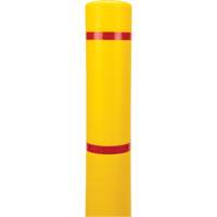 Polyethylene Bollard Cover, 4-1/2" Dia. x 64" L, Red/Yellow Northern Industrial Supply Inc.