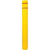 Polyethylene Bollard Cover, 6-5/8" Dia. x 60" L, Red/Yellow Northern Industrial Supply Inc.