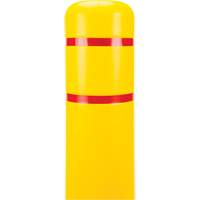 Polyethylene Bollard Cover, 6-5/8" Dia. x 60" L, Red/Yellow Northern Industrial Supply Inc.