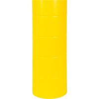 Polyethylene Bollard Cover, 6-5/8" Dia. x 60" L, Red/Yellow Northern Industrial Supply Inc.