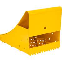 Cales-roue pour la glace, Acier, Jaune, 8-1/16" la x 10-5/8" p x 8-13/16" h Northern Industrial Supply Inc.