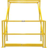 Mezzanine Safety Gate, 70" L x 77" H, 78" Raised, Yellow Northern Industrial Supply Inc.
