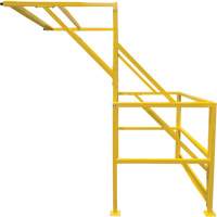Mezzanine Safety Gate, 70" L x 77" H, 78" Raised, Yellow Northern Industrial Supply Inc.
