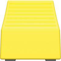 Cale de roue ultra-robuste pour l'exploitation mini&egrave;re Checkers Safety, PEHD, Jaune, 14-1/2" la x 17-1/2" p x 16" h Northern Industrial Supply Inc.
