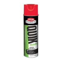 Peinture de marquage industrielle &agrave; base d'eau pour le travail en hauteur Quik-Mark, 17 oz, Canette a&eacute;rosol Northern Industrial Supply Inc.