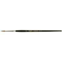 Artist Paint Brush, 1/8" Brush Width, Red Sable, Wood Handle Northern Industrial Supply Inc.